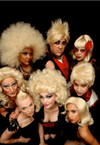 The Hedwigs (clockwise from the top center) John R. Lewis, Nikki Arias, James Mayagoitia, Anastasia Bonaccoorso, CC Sheldon, Ste Fishell, Arturo Glaster and Nicole Julien. (Photo Credit: Peter Liu.)