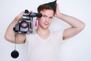 Evan Johnson stars in his solo play, "Pansy", at the New Conservatory Theatre Center