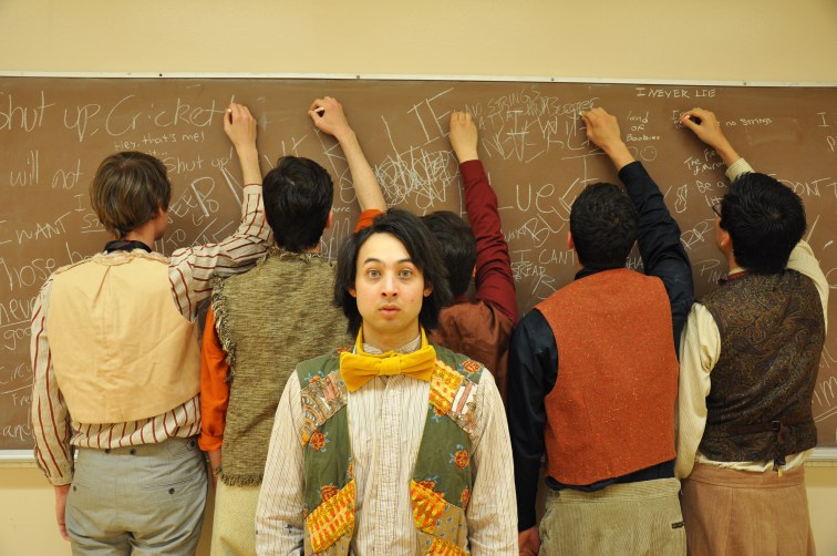 The ensemble cast of "I Never Lie—The Pinocchio Project". Photo Credit: Alandra Hileman.