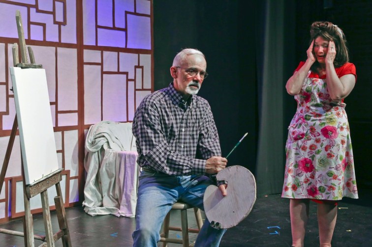 Rick Homan & Cameron Galloway in Sheherezade 14. Photo Credit: Jim Norrena.