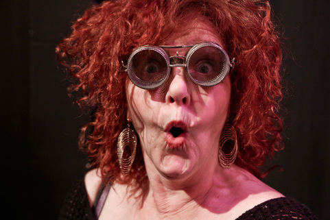 Shelley Lynn Johnson as Kate in "Kate's Superpower" by Chelsey Little. Photo credit: Jim Norrena.