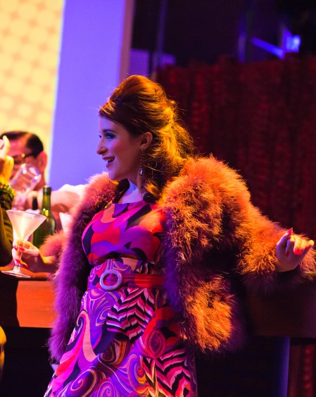 Corinne Proctor as Marge in "Promises, Promises". Photo Credit: Jessica Palopoli.