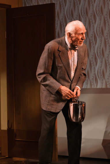 Ray Reinhardt as Dr. Dreyfuss in "Promises, Promises". Photo Credit: Jessica Palipoli.