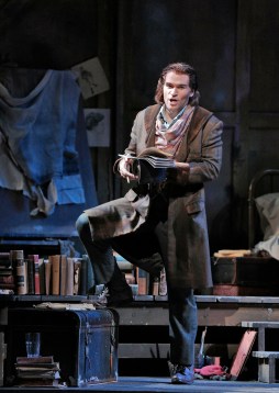 Michael Fabiano as Rodolfo. Photo Credit: Cory Weaver.