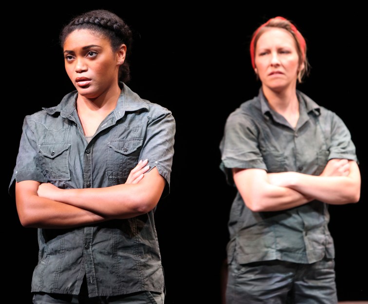 Young Jamie (Angel Moore) and Young Dee (Siobhan Marie Doherty). Photo Credit: Jennifer Reiley.