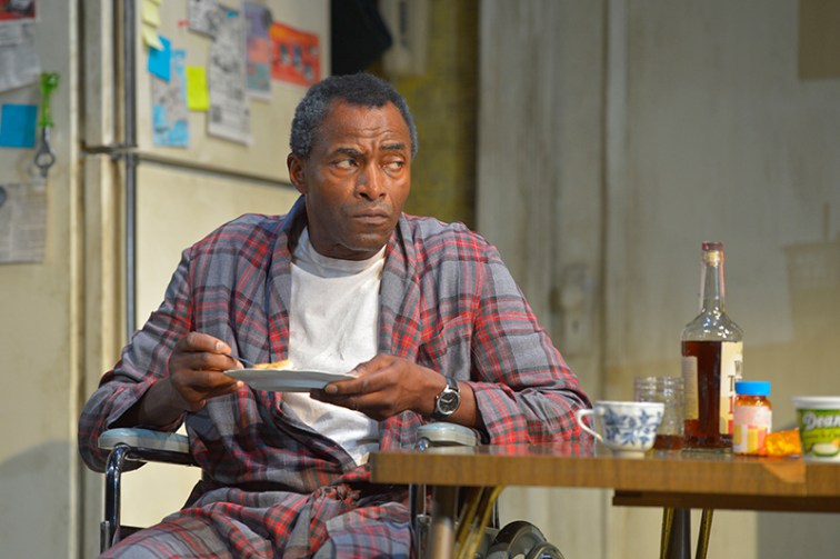 Carl Lumbly stars as Walter "Pops" Washington in Stephen Adly Guirgis's Pulitzer Prize–winning dark comedy, "Between Riverside and Crazy." Photo Credit: Kevin Berne.