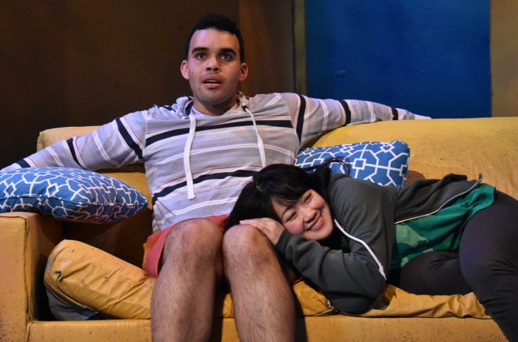 Ed Berkeley and Monica Ho are charming and delightful in the Madhuri Shekar's sweet and gentle romantic comedy, "In Love and Warcraft" set in the gamer subculture. 