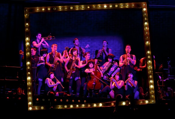 Even the orchestra is beautiful in Roundabout Theater Company's Touring production of "Cabaret." Photo Credit: Joan Marcus.