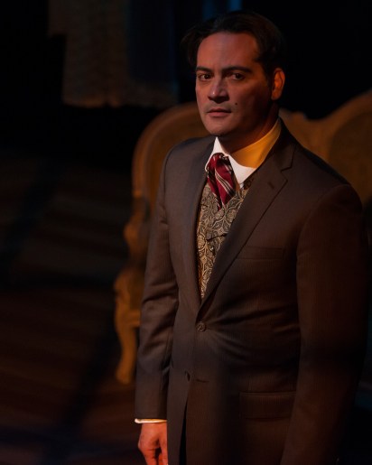 As the seductive Valmont, Johnny Moreno manages to string along three different women in the world premiere of "The Rules" by Dipika Guha.